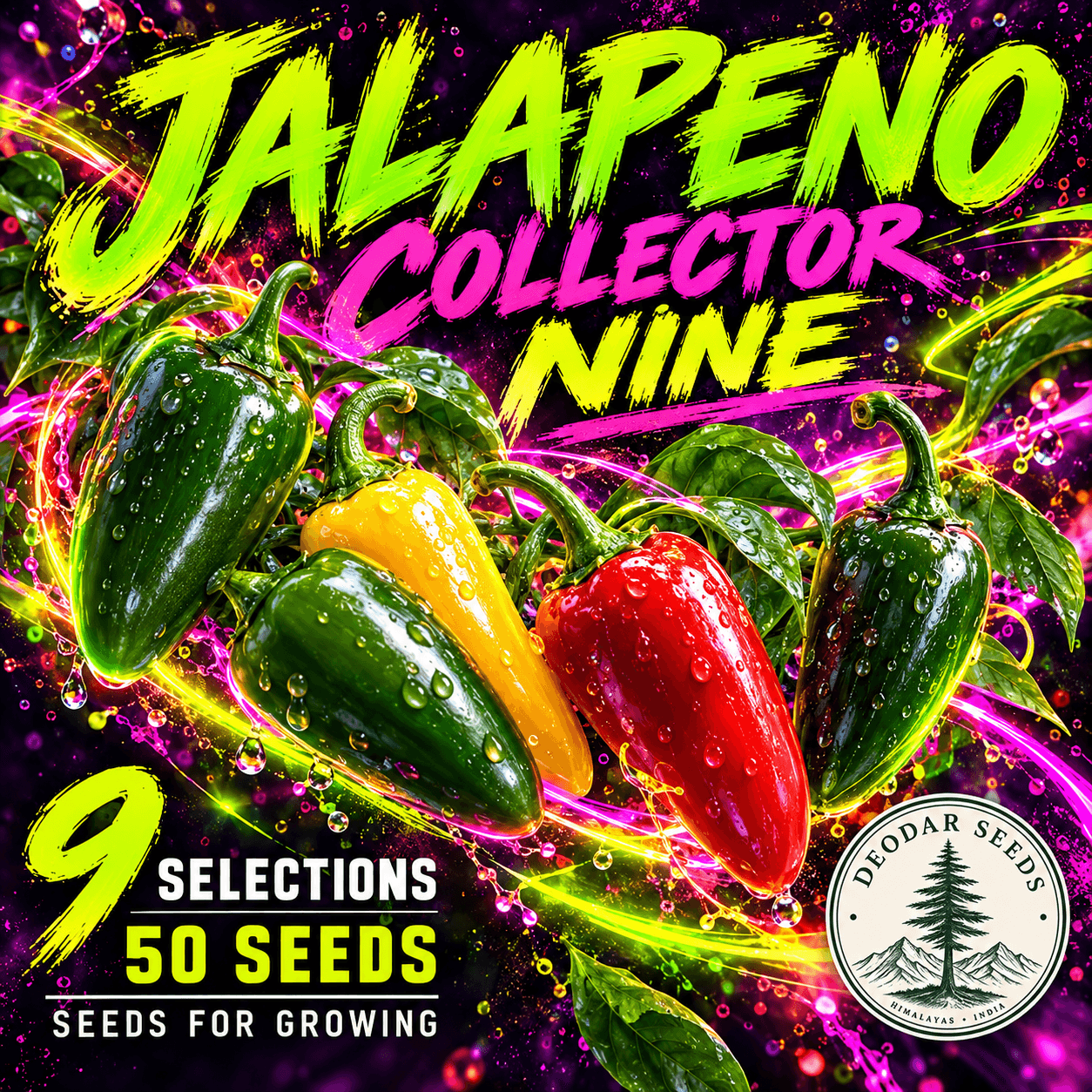 Jalapeno Collector Nine — 9 Seed Selections